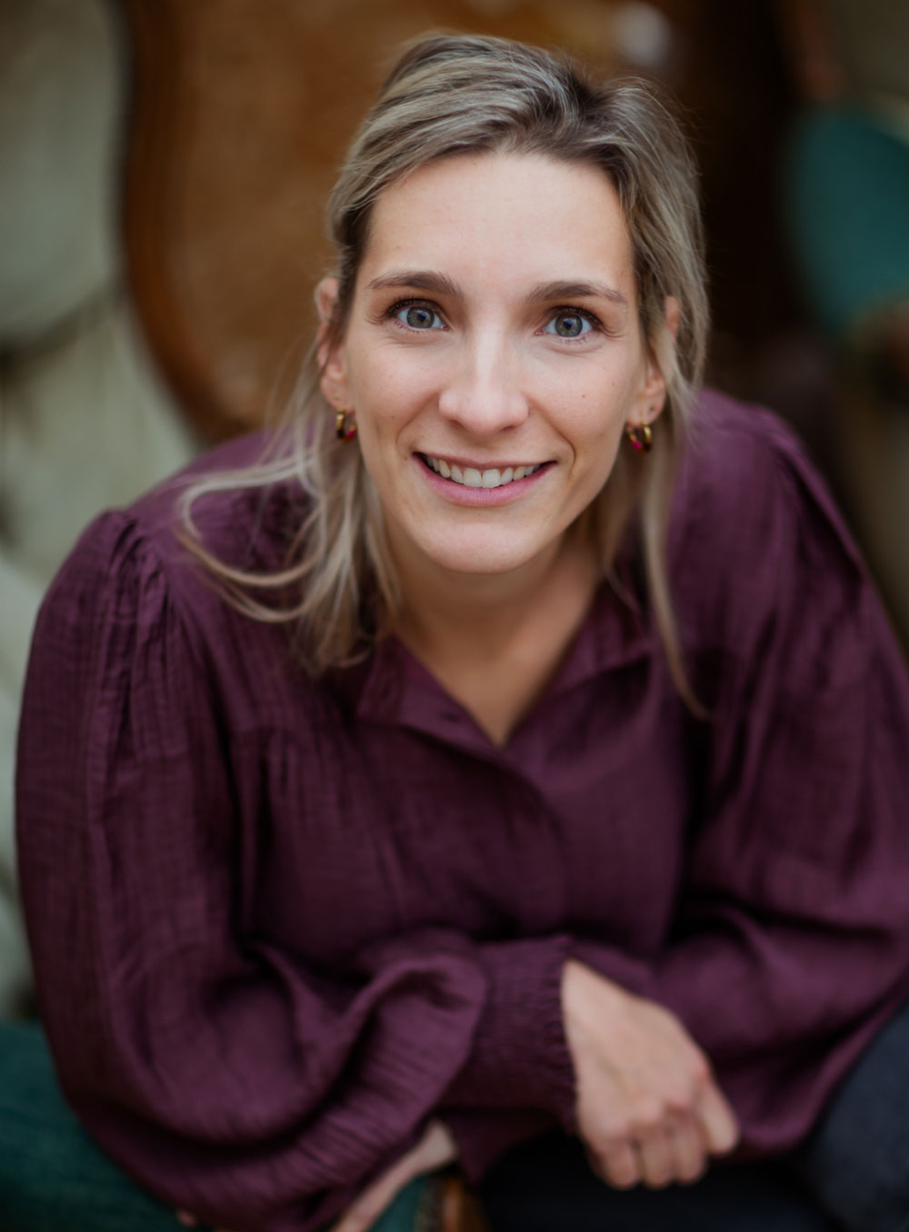 Portret van verloskundige Janneke Mathijssen