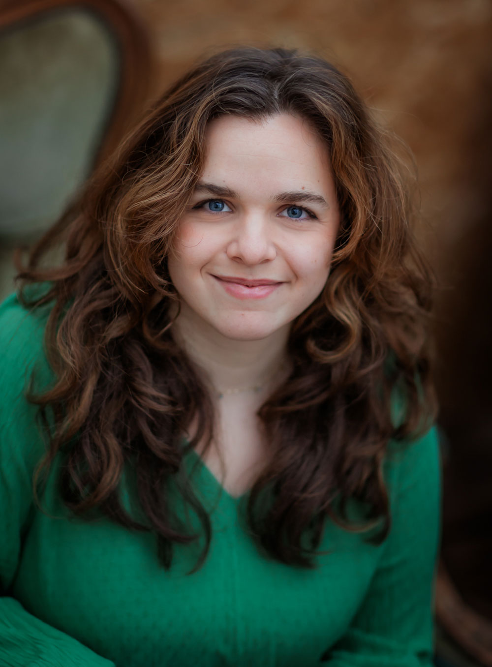 Portret van verloskundige Sarah Magazzino